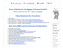 Tablet Screenshot of fantasyfootballdraft.com
